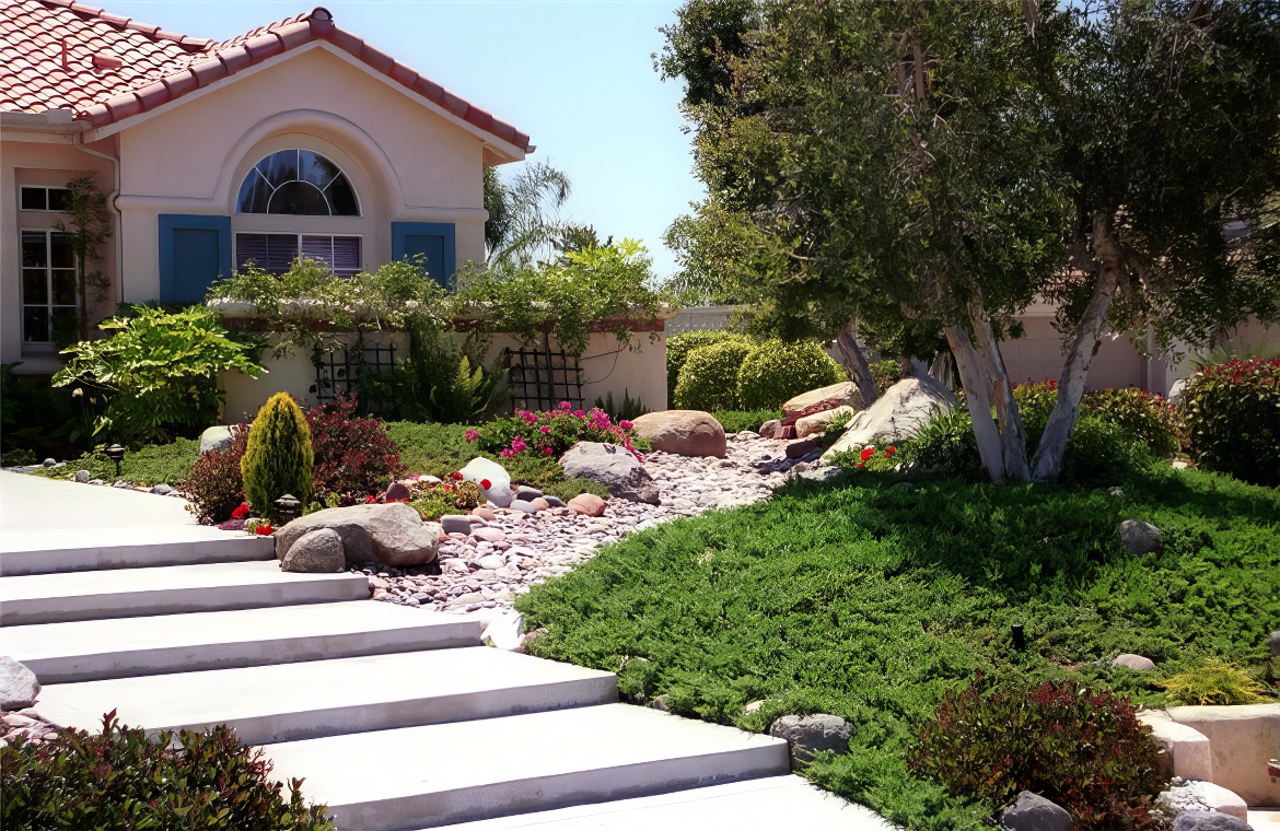 Xeriscape Entry