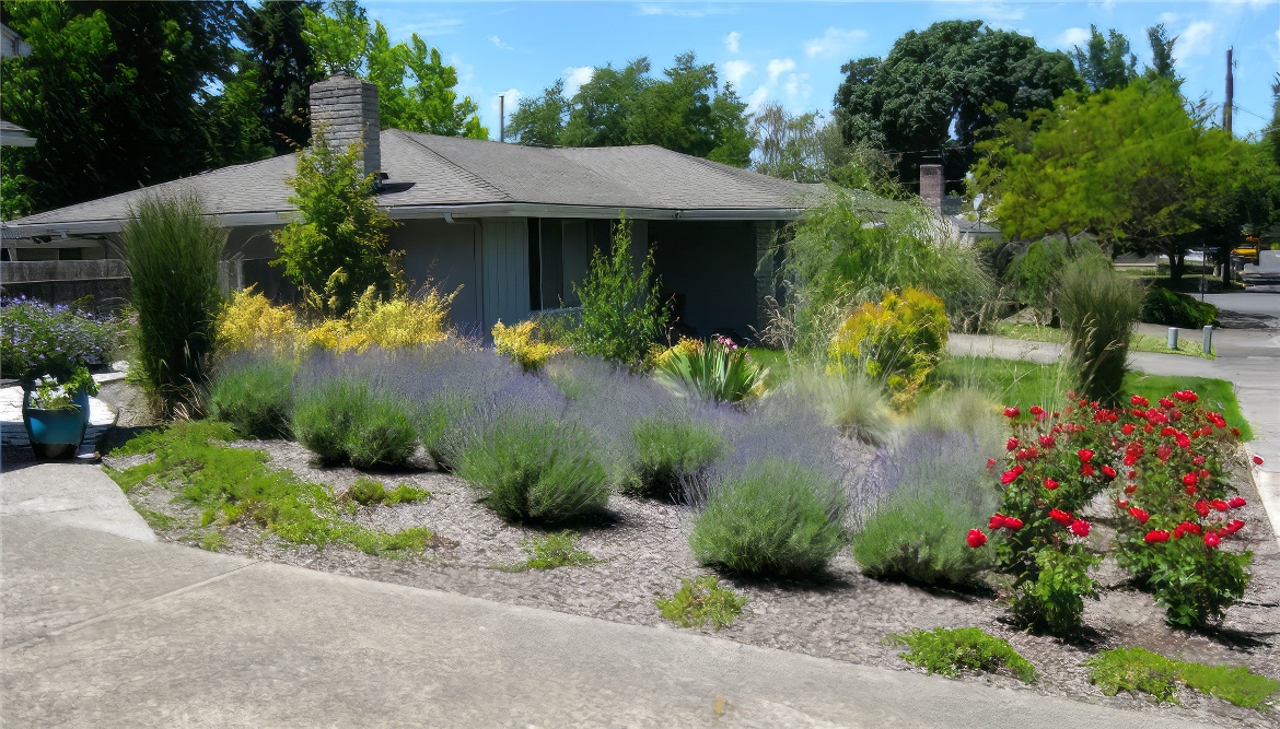 Lavender Border