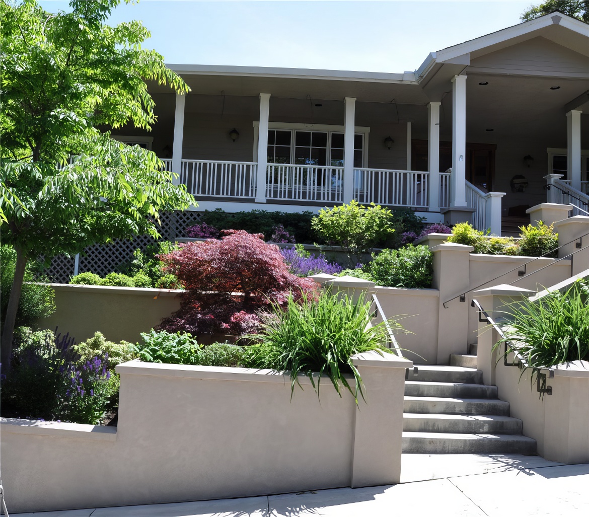 Large Front Planters