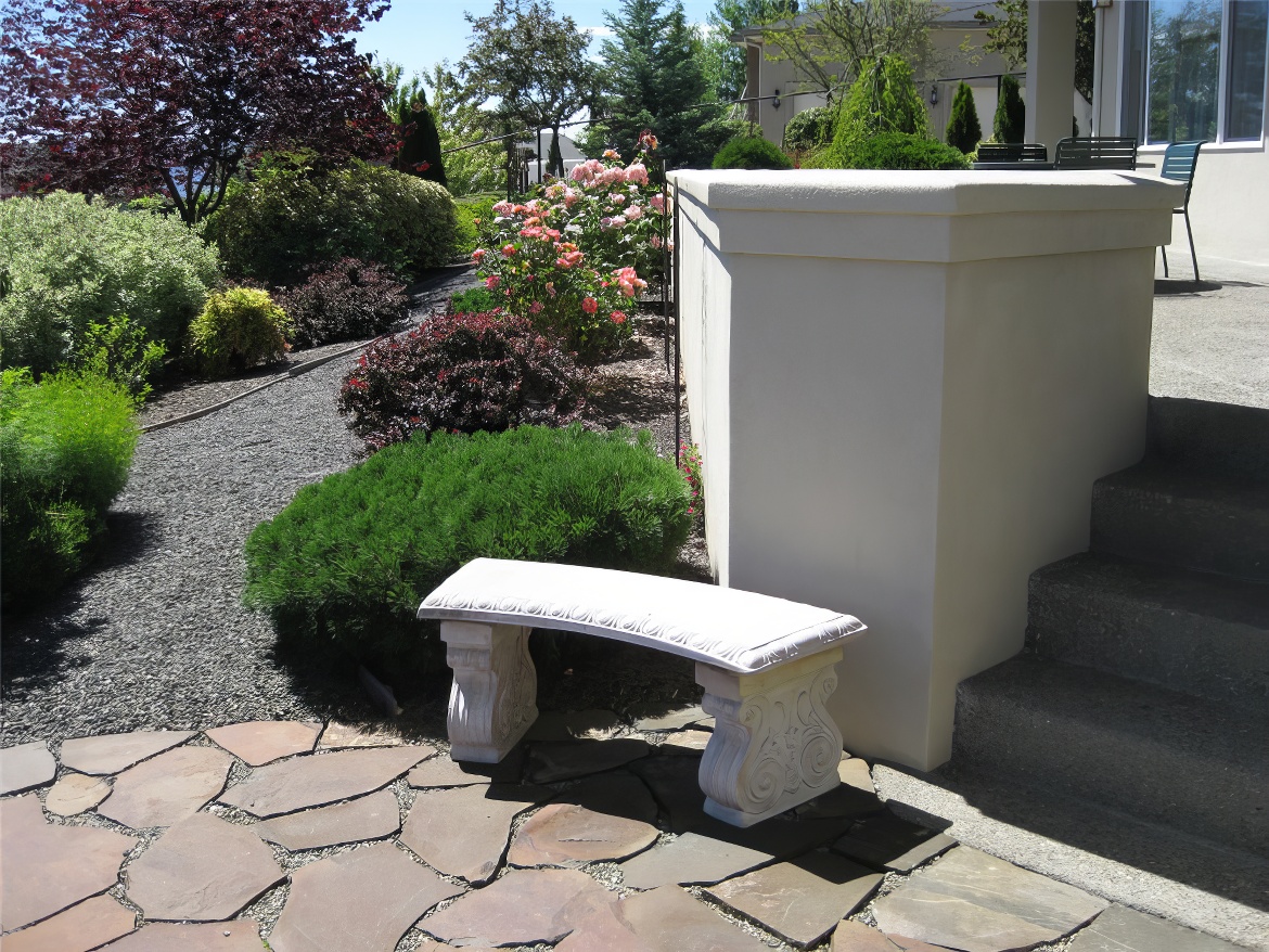 Bench Near Steps