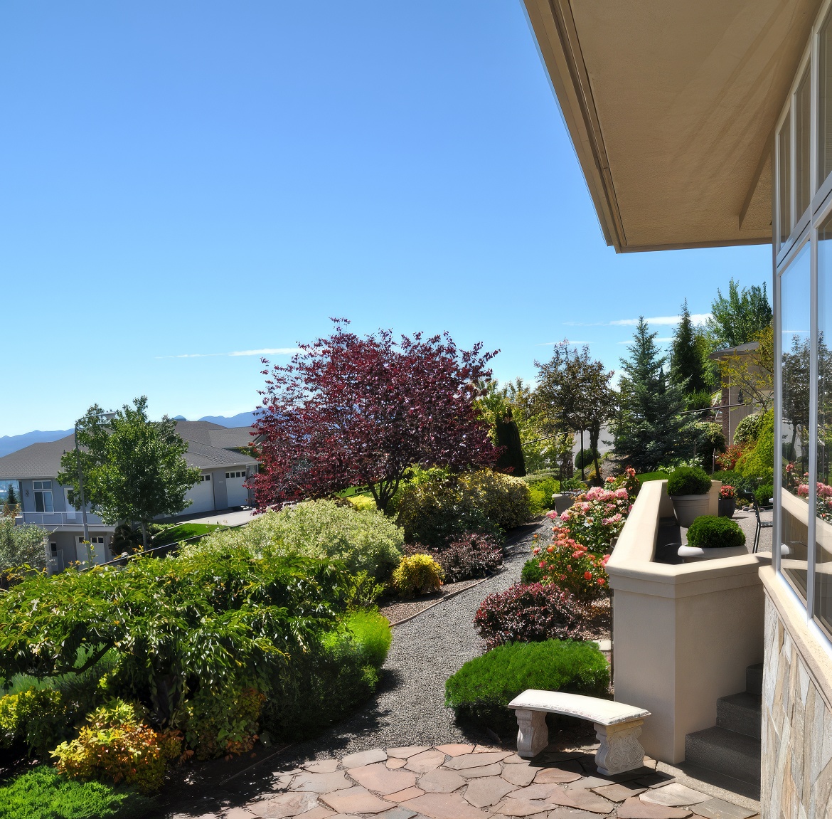 Walkway On Side of House